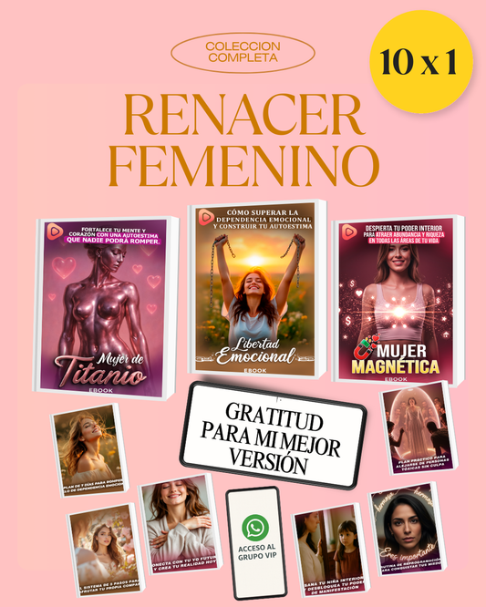 🌸Colección Renacer Femenino 10 x 1